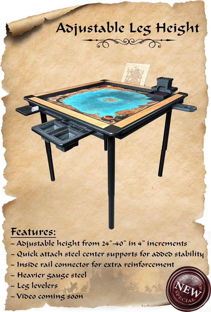 Game Toppers 5.0 Game Table System, Game Mats & Accessories
